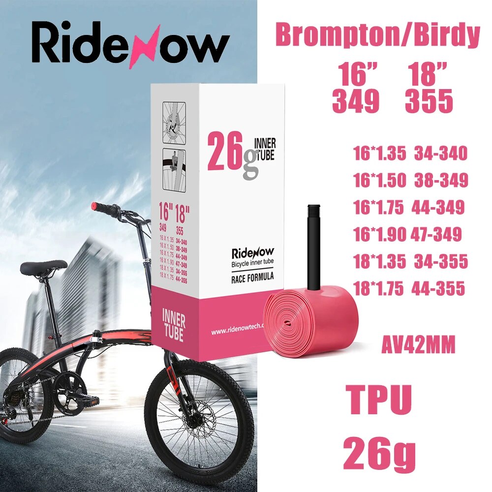 Inner Tube 700C - Ridenow Brompton ban dalam sepeda lipat