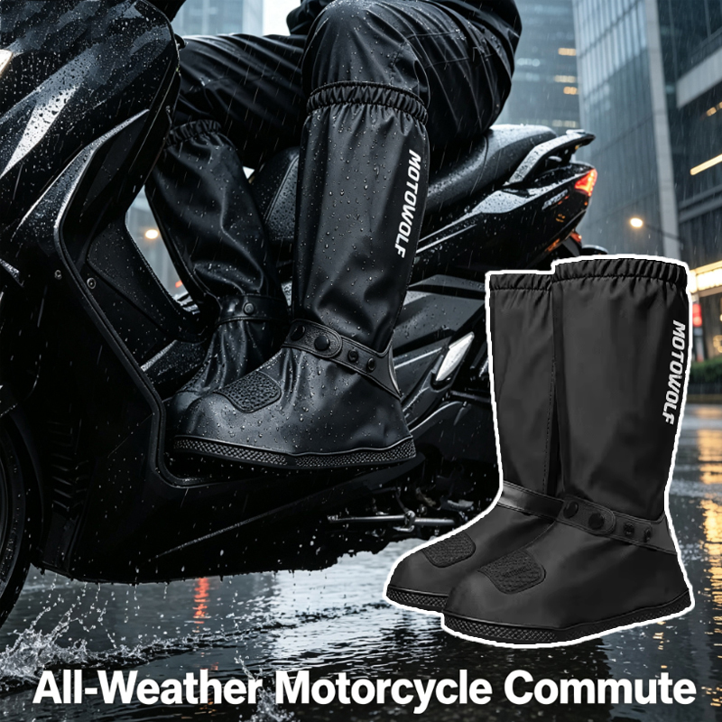 Cycling Commute Shoes - Sarung Sepatu Anti Air untuk Perjalanan