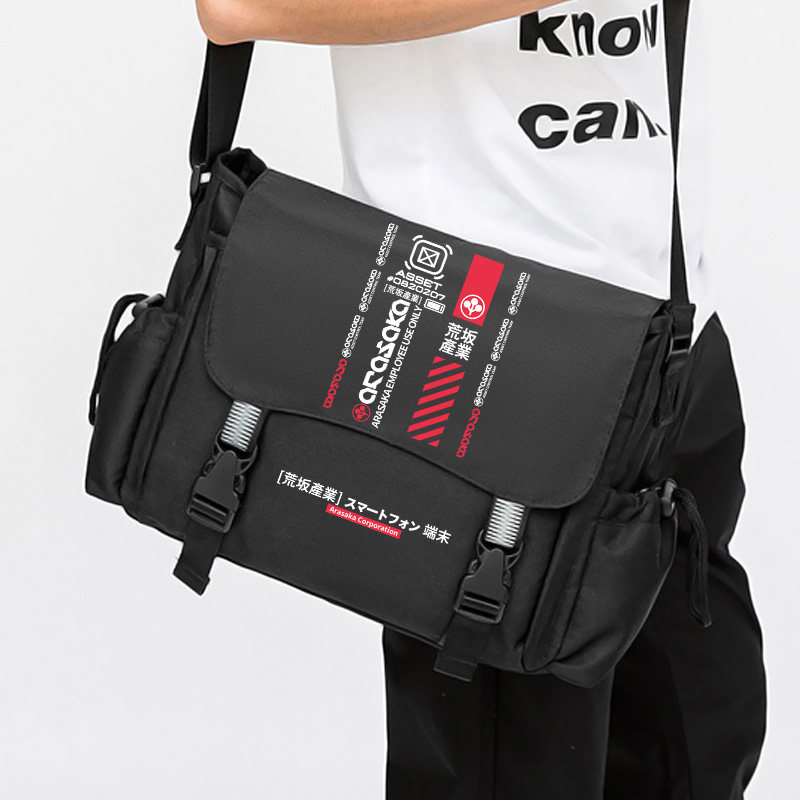 Cycling Commuter Bag - Ransel Selempang Anime Cyberpunk 2077 untuk