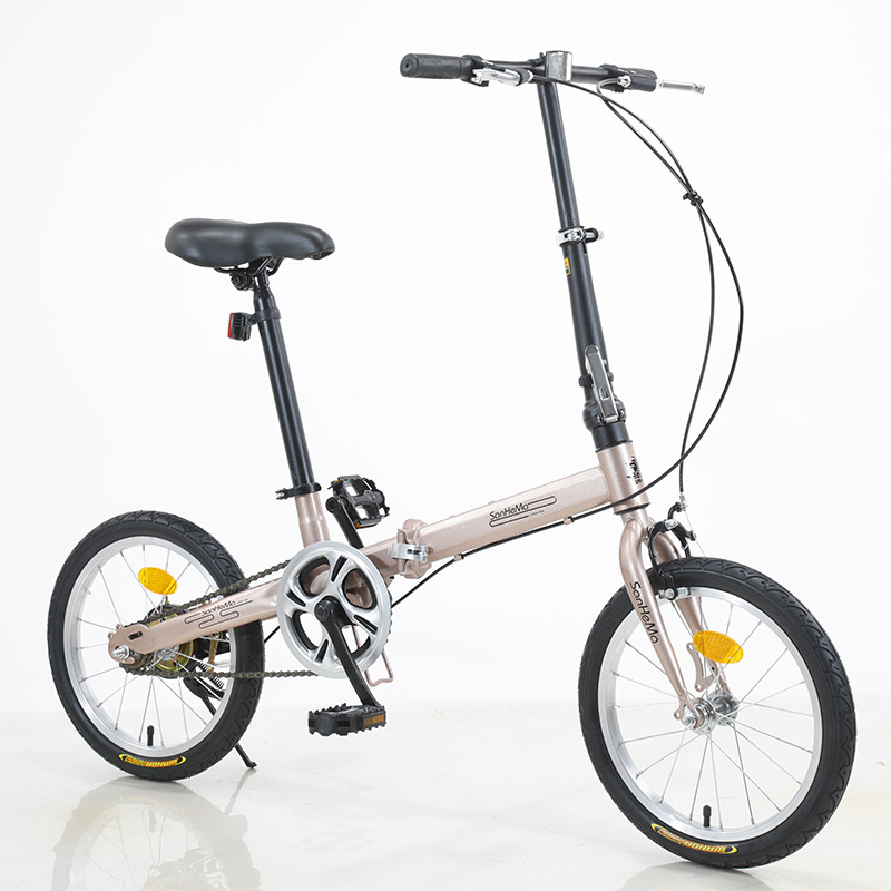 Cycling Commute Speed - Sepeda Lipat Sanhema 16 Inci Single
