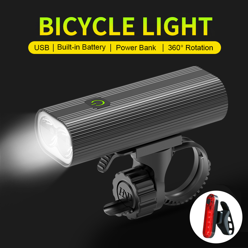 Commuting With Road Bike - Lampu Depan Sepeda LED Super Terang