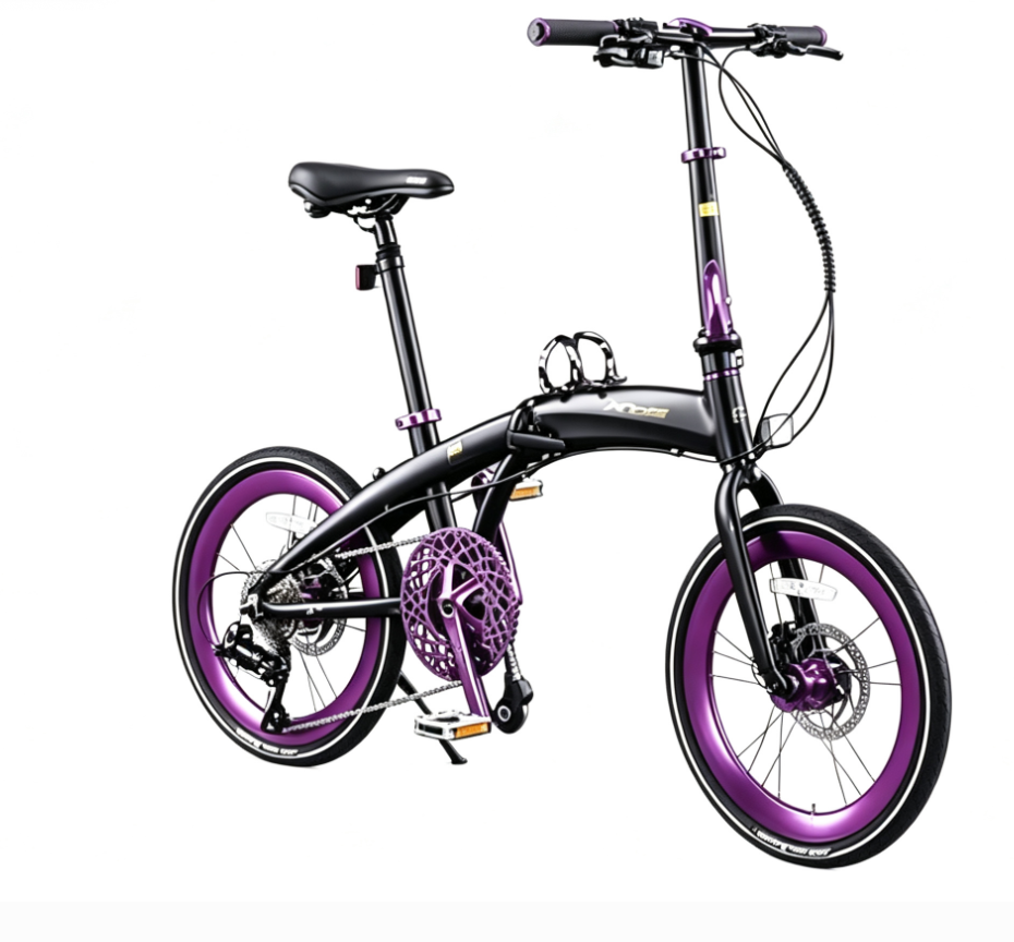 Sepeda Lipat Tiga Warna Cerah  - Commuter Biking ulasan dan harga