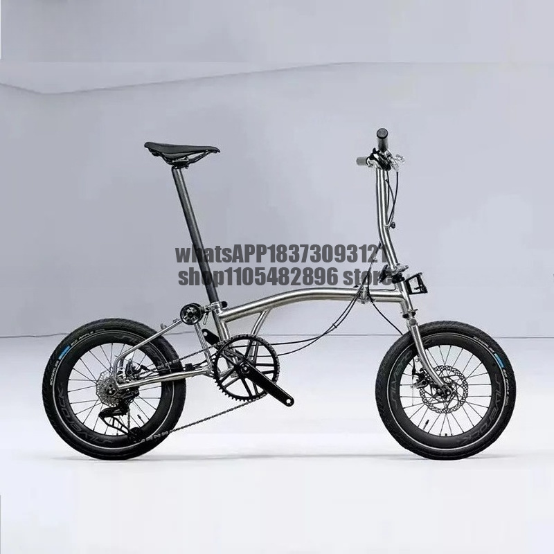 Sepeda Lipat Titanium Alloy 18 - Cycling Commute Speed ulasan dan harga