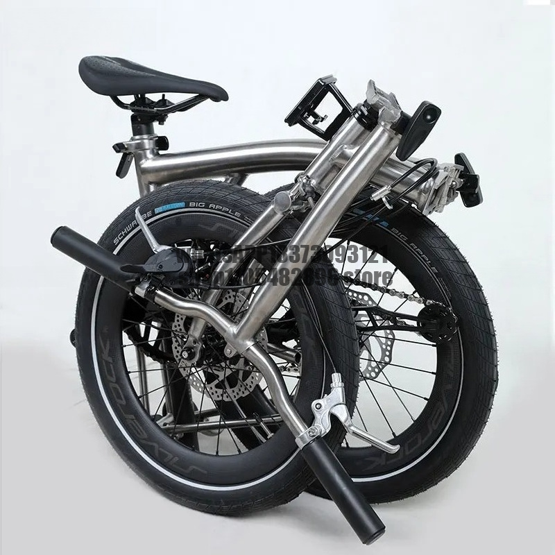 Sepeda Lipat Titanium Alloy 18 - Cycling Commute Speed ulasan dan harga
