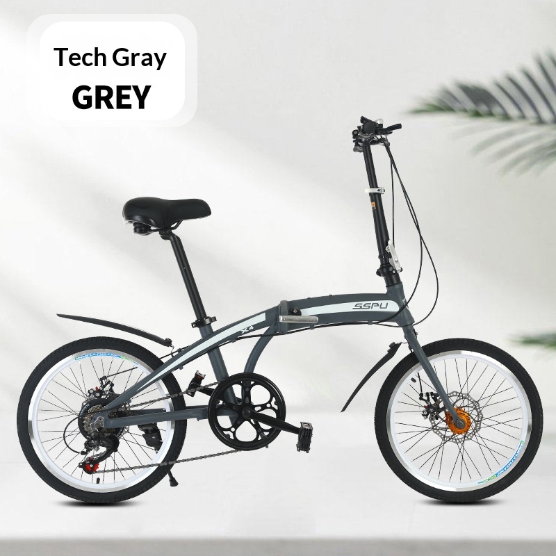 Sepeda Lipat 20 Inci Aluminium - Commuter Biking ulasan dan harga