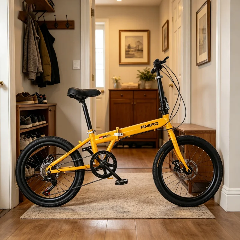 Sepeda Lipat Roda 20 Inci Warn - Commuter Biking ulasan dan harga