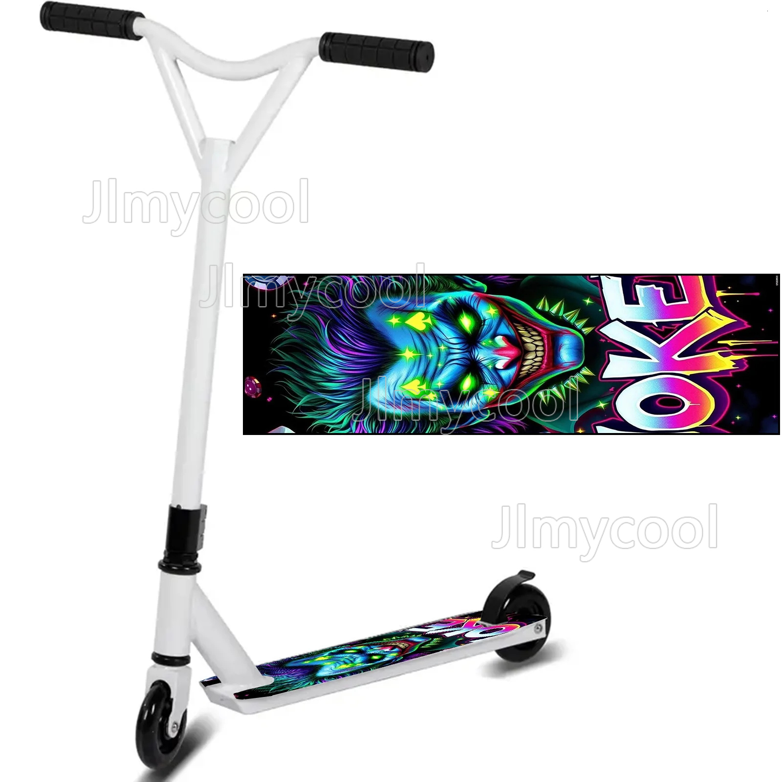 Stiker Skateboard Warna-warni  - Commuter Biking ulasan dan harga