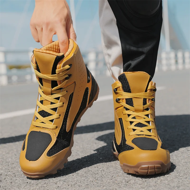 Sepatu bot sepeda motor, tahan - Cycling Commute Shoes ulasan dan harga