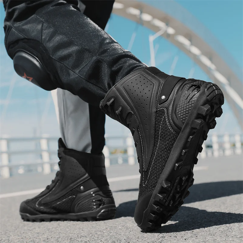 Sepatu bot sepeda motor, tahan - Cycling Commute Shoes ulasan dan harga