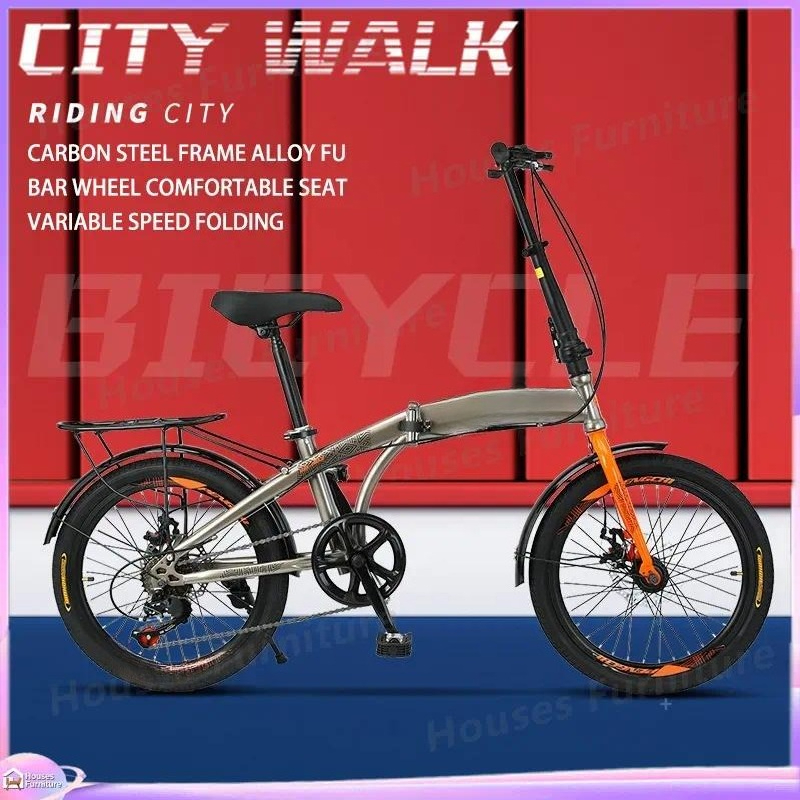 Untuk Sepeda Lipat 20 Inci, Ke - Cycling Commute Speed ulasan dan harga