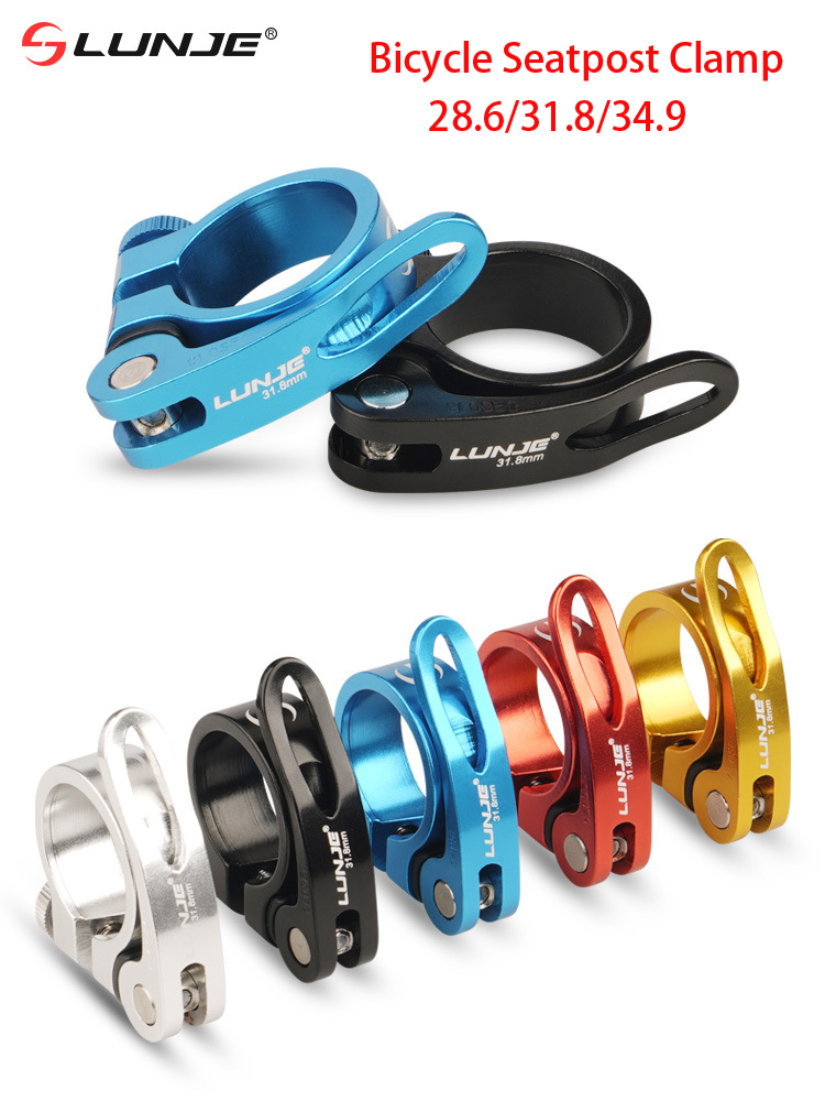 Klem Seatpost sepeda MTB, klem - Commuting By Bike ulasan dan harga