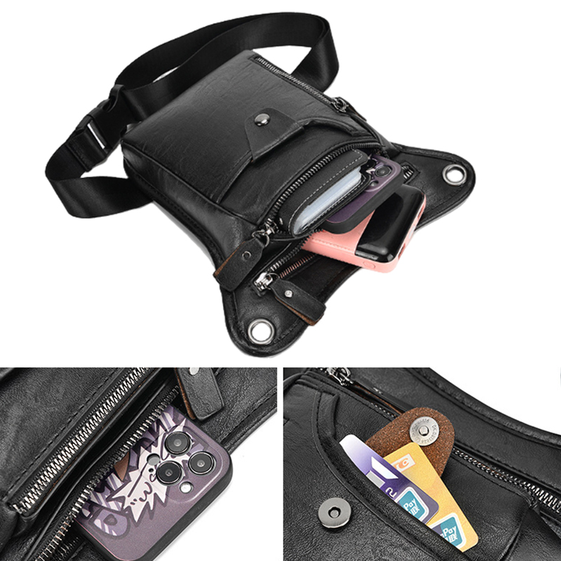 Tas Pinggang Kulit Pu Antik Ta - Cycling Commuter Bag ulasan dan harga