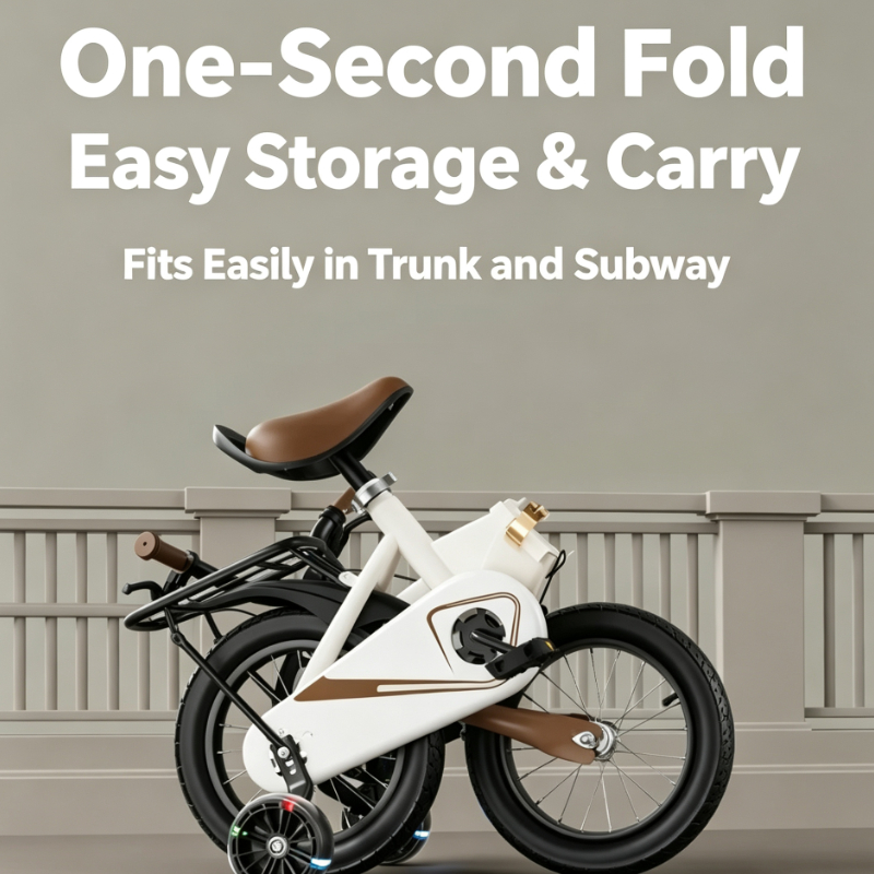 Sepeda Lipat dengan Roda Bantu - Commuting By Bike ulasan dan harga