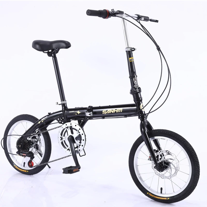 Sepeda Lipat 16 Inci 6 Kecepat - Cycling Commute Speed ulasan dan harga